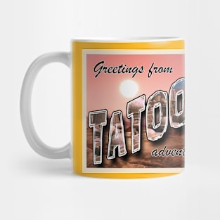 Tatooine Travel Postcard Mug